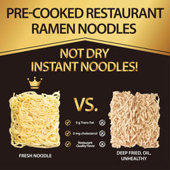 O'scallion rich ramen broth base delivers bold umami to elevate homemade bowls.