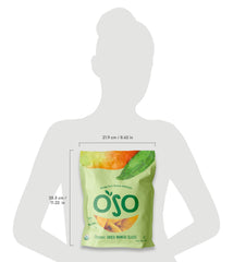 Oso Snacks hand-picked mango slices preserve authentic tropical flavor
