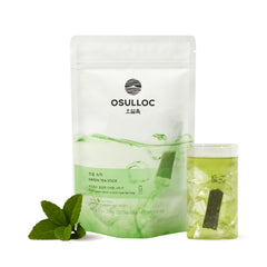 Osulloc Cold Green Tea stick in pouch front for convenient iced tea on the go