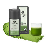 OSULLOC Volcanic Isle Matcha powder packaging highlights premium quality for gifting