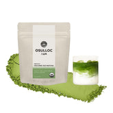 Osulloc Volcanic Isle Matcha tin front for premium daily lattes.