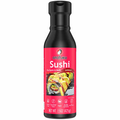 Otafuku Sushi Eel Sauce bottle ready to glaze rich sushi rolls.