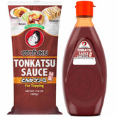 Otafuku Tonkatsu Sauce bottle 500g with glossy glaze for pork cutlets