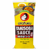 Otafuku Yakisoba Sauce bottle shown, ready to elevate weeknight stir-fries with authentic umami.