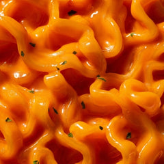 OTOKI Cheesy Ramen steaming bowl highlights ready-to-enjoy spice and cheese.