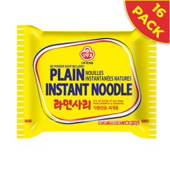 OTOKI Ottogi plain instant noodle hot pot night dish on table.