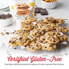 Otto's Naturals dough in bowl ready for vegan cookies