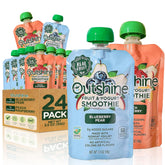 Outshine Fruit & Yogurt Smoothie pouch pack-shot highlights family-friendly snacking convenience.