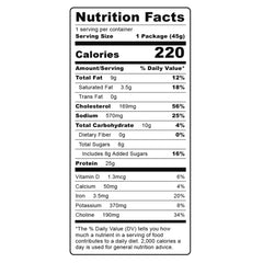 Ovation Foods Teriyaki jerky packaging emphasizes gluten-free and keto-friendly convenience.