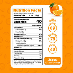 Oweiroi orange swirl lollipop bulk for candy buffets