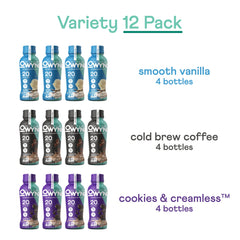 OWYN cold brew coffee flavor bottle dairy-free protein for morning energy