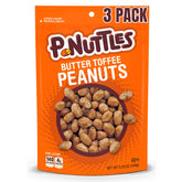 P-Nuttles Butter Toffee Peanuts 3-pack for gatherings.