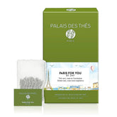 Palais des Thés green-tea-rose-raspberry-bags deliver delicate floral flavor.