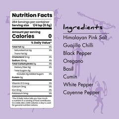 Paleo Powder Fodmap seasoning shaker showcases IBS-friendly spices for quick, flavorful meals