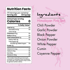 Paleo Powder Himalayan salt pour highlights mineral-rich seasoning for grilled dishes.
