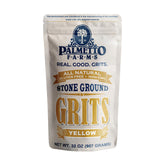 Palmetto Farms Yellow Grits dry corn – premium stone-ground texture for rich flavor.