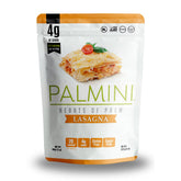 Palmini Lasagna Noodles pack close-up, a low-carb pasta option for keto meals.