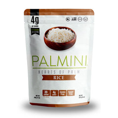 Palmini Rice bowl served, a low-carb option for weeknight meals.