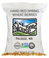 Palouse Brand wheat berries bag ready for pantry storage and versatile cooking.
