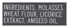 Close-up of Panda Licorice Chew texture highlighting chewy smoothness.