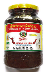 Pantai Chili Paste with Soya Bean Oil jar for bold flavor in weeknight meals.