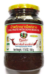 Pantai Chili Paste with Soya Bean Oil jar for bold flavor in weeknight meals.