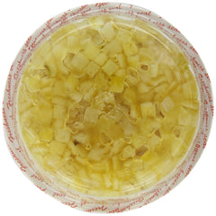 Paradise Candied Lemon Peel closeup highlights glace fruit for tarts and jams.