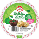 Paradise Green Cherries pack shot showing vibrant color for festive baking