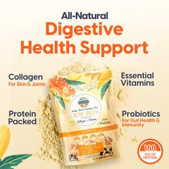 Paradise Naturals cup with dissolved broth showing smooth texture and convenience.