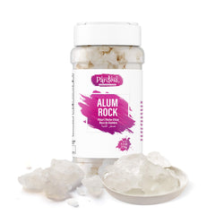 Pardesi white alum crystal packshot showing 270 g for versatile kitchen and craft use