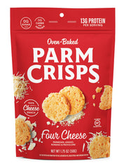 ParmCrisps oven-baked snack delivering crisp texture from real cheese