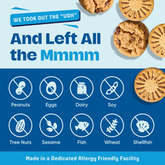 Partake variety pack featuring cookies and graham crackers for inclusive snacking.