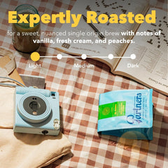 El Ramo roast date detail helps track freshness for peak flavor in every brew.