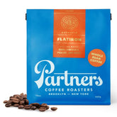 PARTNERS COFFEE ROASTERS flatiron-blend-espresso-beans: balanced medium-dark roast for espresso and milk-based drinks