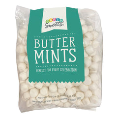 Party Sweets White Buttermints bag ready for celebrations