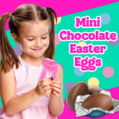 Partypom Hershey Milk Chocolate Eggs individually wrapped for easy sharing