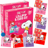 Partypom Valentine kit main box shows 48-count bulk set for classrooms.