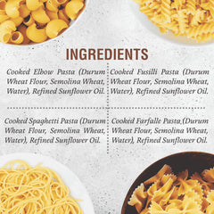 Pasta Zing fusilli spirals holding chunky sauce nicely.