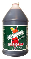 Pat O'Brien's hurricane mix bottle for easy non-alcoholic cocktails at home.