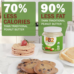 PB2 Organic Powdered Peanut Butter pour demonstrates quick mixability
