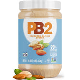 PB2 Powdered Almond Butter roasted closeup, ideal for rich smoothies.