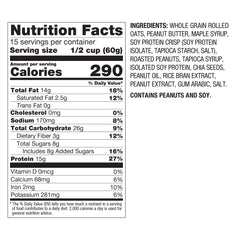 Crunchy PBfit granola bites provide plant-based protein for on-the-go fueling.