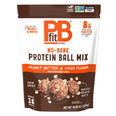 PBfit No Bake Protein Ball Mix package—convenient snack base.