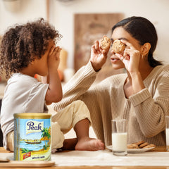 Peak milk powder ideal for cooking and baking.