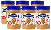 Peanut Butter & Co Crunch Time 6-pack jars ready for pantry storage and quick snacking.