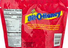 Pearson's Bit-O-Honey almond bits visible in chewy candy