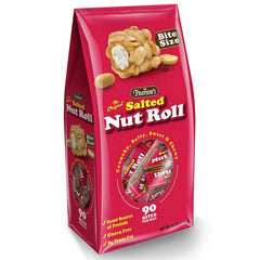 Pearson's Salted Nut Roll bite-size bag for on-the-go nourishment