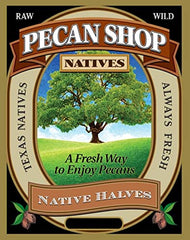 Pecan Shop oxygen-barrier bag preserves freshness, ready for immediate use.