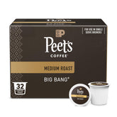 Peet's Big Bang medium-roast pod for balanced flavor in every cup