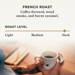 Peet's Arabica beans from high-altitude Latin America.